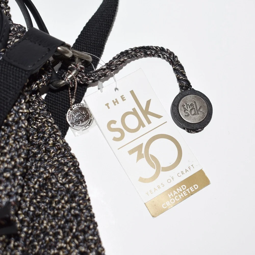 The Sak Avalon Convertible Crochet Backpack Boho